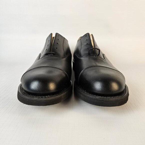 CANADA WEST Men's Size 10 | smooth leather laceup cap toe oxford dress shoes - Picture 2 of 9